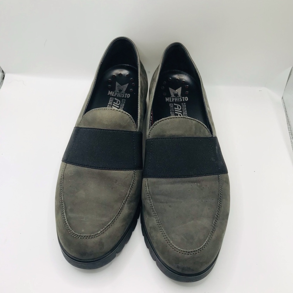Mephisto Women's Slip-On‎ Loafers with Black Elastic - Picture 6 of 14